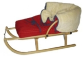 Rote Thermotasche Schlittensack von Ress in Rot