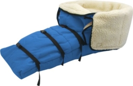 Blauer Schlittensack Thermotasche von v3tec