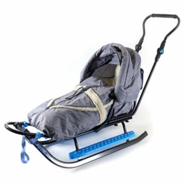 Babyschlitten der Marke Piccolino in Grau