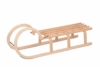 COLINT Hörnerschlitten 110 cm Holzschlitten