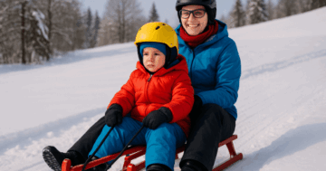 Sicherheit beim Rodeln